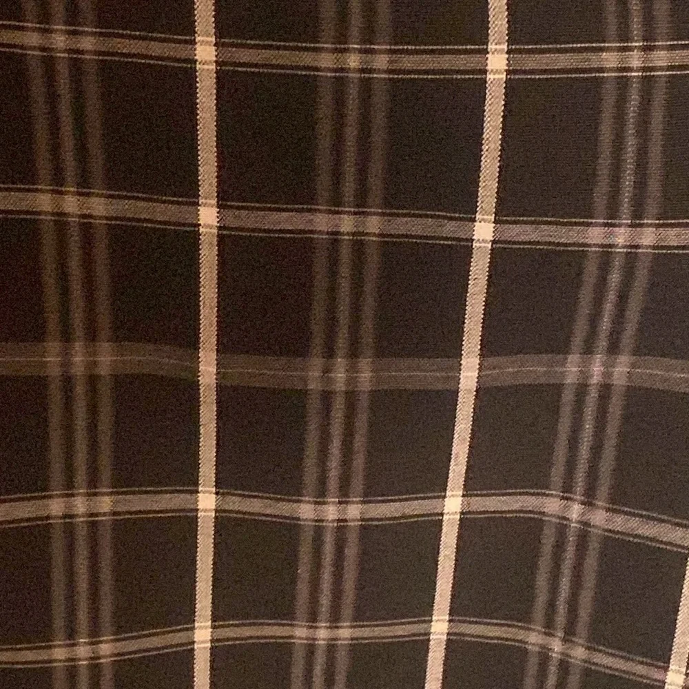Adidas plaid men’s golf shorts size 34x12 black white and gray